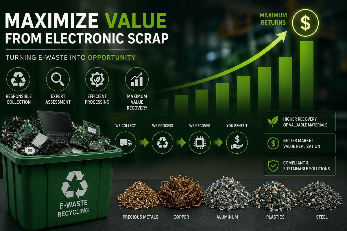 How to Maximize the Value of Electronic Scrap